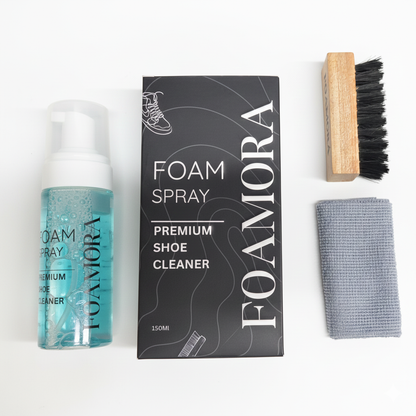 FOAMORA™ Shoe Cleaning Foam | Premium Sneaker Cleaner Solution
