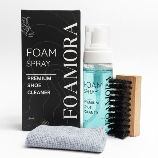 FOAMORA™ Shoe Cleaning Foam | Premium Sneaker Cleaner Solution